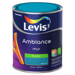 Peinture mur Ambiance Azura extra mat 1L – Lasure | LEVIS