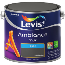 Peinture mur Ambiance Magma satin 2,5L – Finition soyeuse | LEVIS