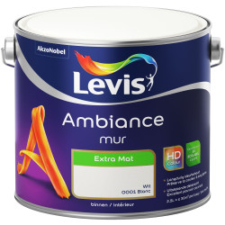Peinture Mur Ambiance Blanc Mat – Finition Parfaite | LEVIS