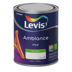 Peinture Mur Ambiance Blanc Extra Mat 1L – Finition Parfaite | LEVIS