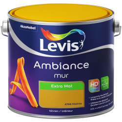 Peinture Mur Ambiance Madras Extra Mat 2,5L | LEVIS