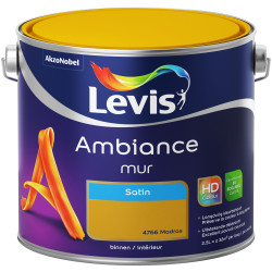 Peinture Mur Ambiance Madras Satin 2,5L LEVIS – Finition Parfaite | LEVIS