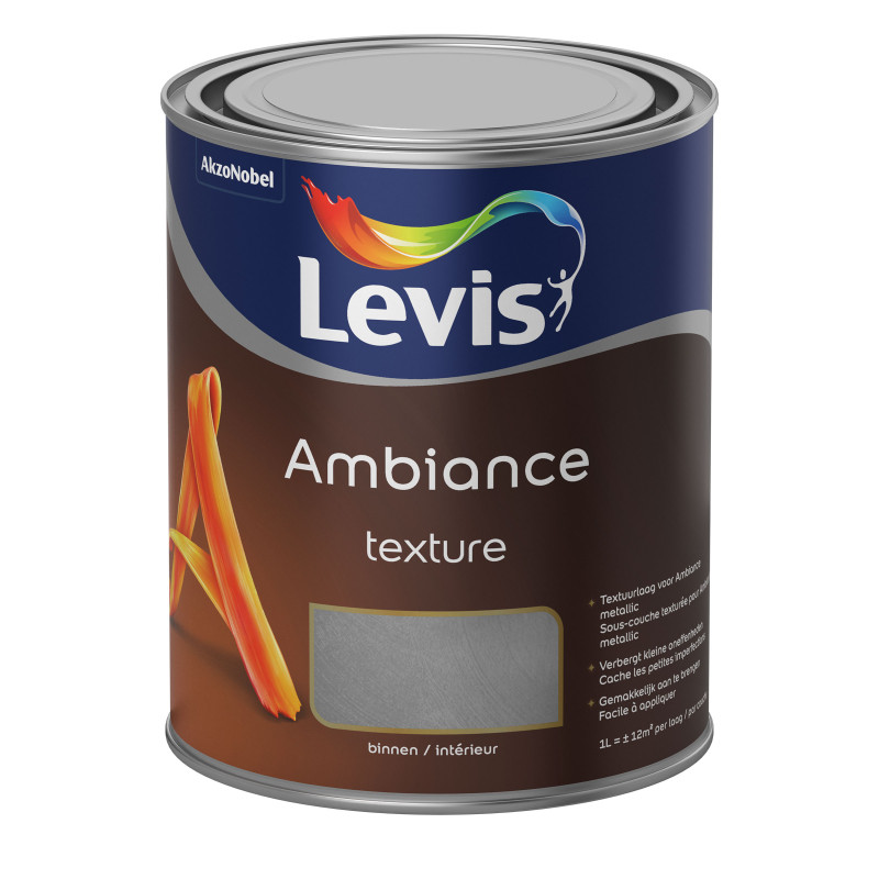 Sous-couche Texture pour peinture Ambiance Metallic LEVIS