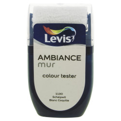 Testeur Peinture mural Ambiance blanc coquille 30 ml LEVIS