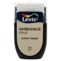 Testeur Peinture mural Ambiance Lin 30 ml LEVIS