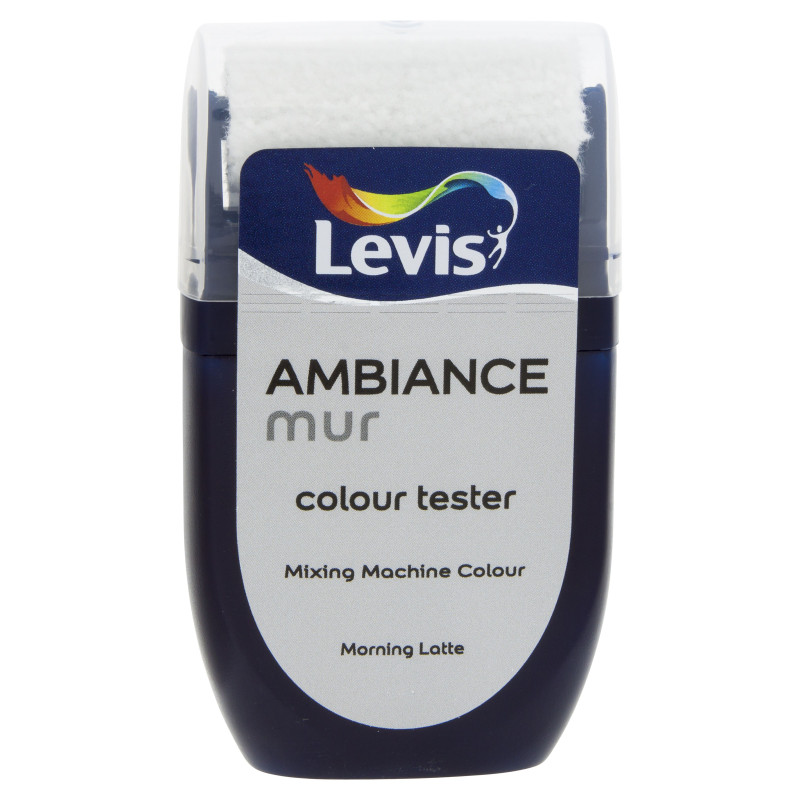 Testeur peinture murale Ambiance morning latte 30 ml LEVIS