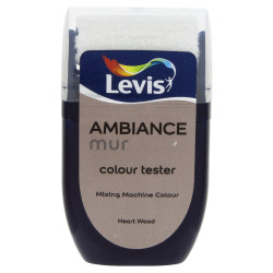 Testeur peinture murale Ambiance heart wood 30 ml LEVIS