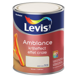 Peinture murale Ambiance Craie Crème Glacée Ultra Mat | LEVIS