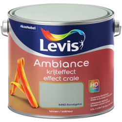 Peinture Ambiance Craie Eucalyptus Ultra Mat 2,5L – Finition Douce | LEVIS