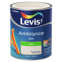 Peinture Laque Ambiance Mat Crème Glacée 0,75L | LEVIS