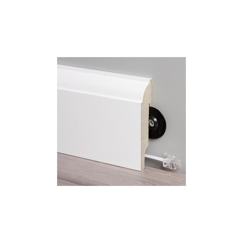 Clip de fixation pour plinthe 25 pièces CANDO