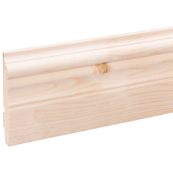 Plinthe Sapin Massif 240cm – Finition Bois Naturel Plinthe Sapin Massif 240cm – Finition Bois Naturel