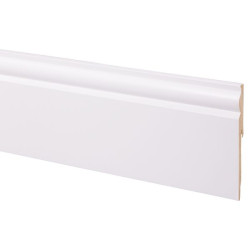 Plinthe MDF Classique Blanche 240 cm – Finition Parfaite | CANDO