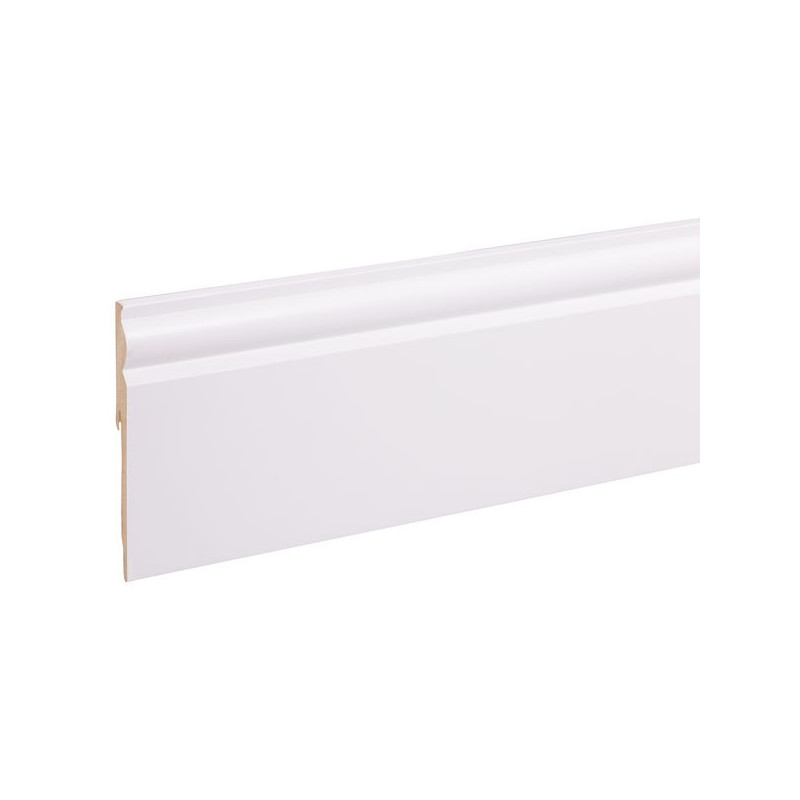 Plinthe MDF Classique Blanche 240 cm – Finition Parfaite | CANDO Plinthe MDF Classique Blanche 240 cm – Finition Parfaite | CANDO