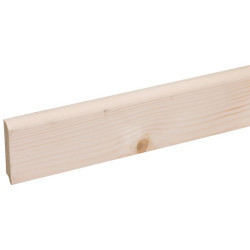 Plinthe Sapin Massif 270cm – Finition Bois Naturel Plinthe Sapin Massif 270cm – Finition Bois Naturel