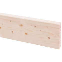 Plinthe Sapin Massif 270cm – Finition Bois Naturel
