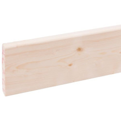 Plinthe Sapin Massif 270cm – Finition Bois Naturel Plinthe Sapin Massif 270cm – Finition Bois Naturel