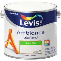 Peinture Plafond Ambiance Blanc 2,5L – Finition Parfaite | LEVIS