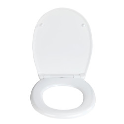 Abattant de toilette Vorno blanc WENKO