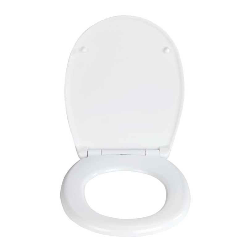 Abattant de toilette Vorno blanc WENKO