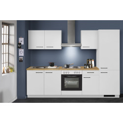 Ensemble de cuisine avec électros Vestel 2,7 m blanc THYS