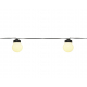 Guirlande LED boules blanc chaud 9,5 m LUMINEO