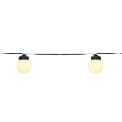Guirlande LED boules blanc chaud 9,5 m LUMINEO Guirlande LED boules blanc chaud 9,5 m LUMINEO