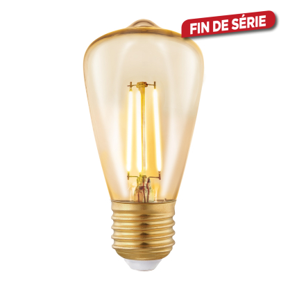 Ampoule LED Golden ST48 E27 3,5 W EGLO