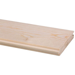 Plancher en sapin massif 240 x 9 x 1,8 cm 5 pièces