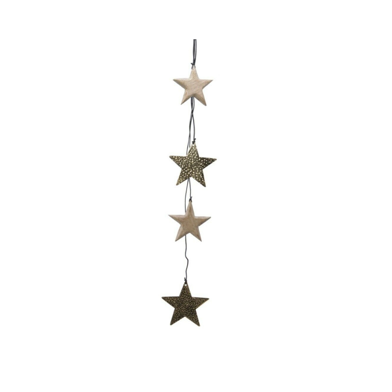 Grappe d'étoiles à suspendre 16 cm DECORIS