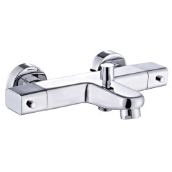 Mitigeur bain-douche Nix thermostatique ROUSSEAU chromé | ROUSSEAU