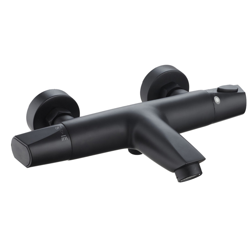 Mitigeur pour bain-douche Nanka thermostatique noir mat ROUSSEAU