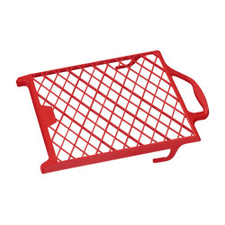 Grille d'essorage en plastique rouge 27 x 29 cm COLOR EXPERT