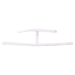 Profilé Jonction PVC Blanc 27x6mm – Finition Pro 260cm