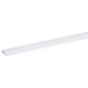Profil de jonction en PVC blanc 27 x 6 mm 260 cm