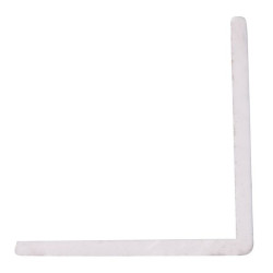 Cornière d'angle PVC blanc 260cm – Finition Pro