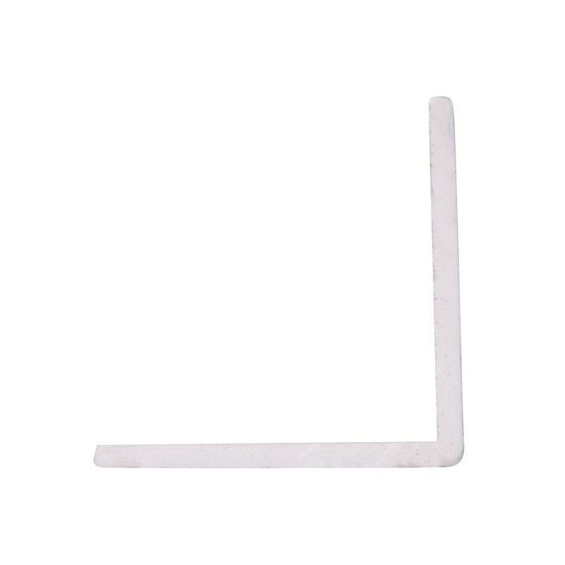 Cornière d'angle PVC blanc 260cm – Finition Pro