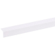 Cornière d'angle en PVC blanc 260 x 2 x 2 cm