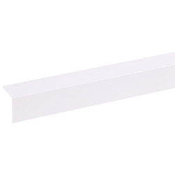 Cornière d'angle PVC blanc 260cm – Finition parfaite

