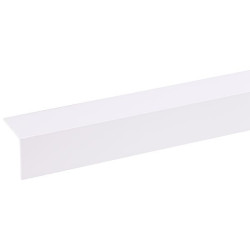 Cornière d'angle PVC blanc 260cm – Finition Pro