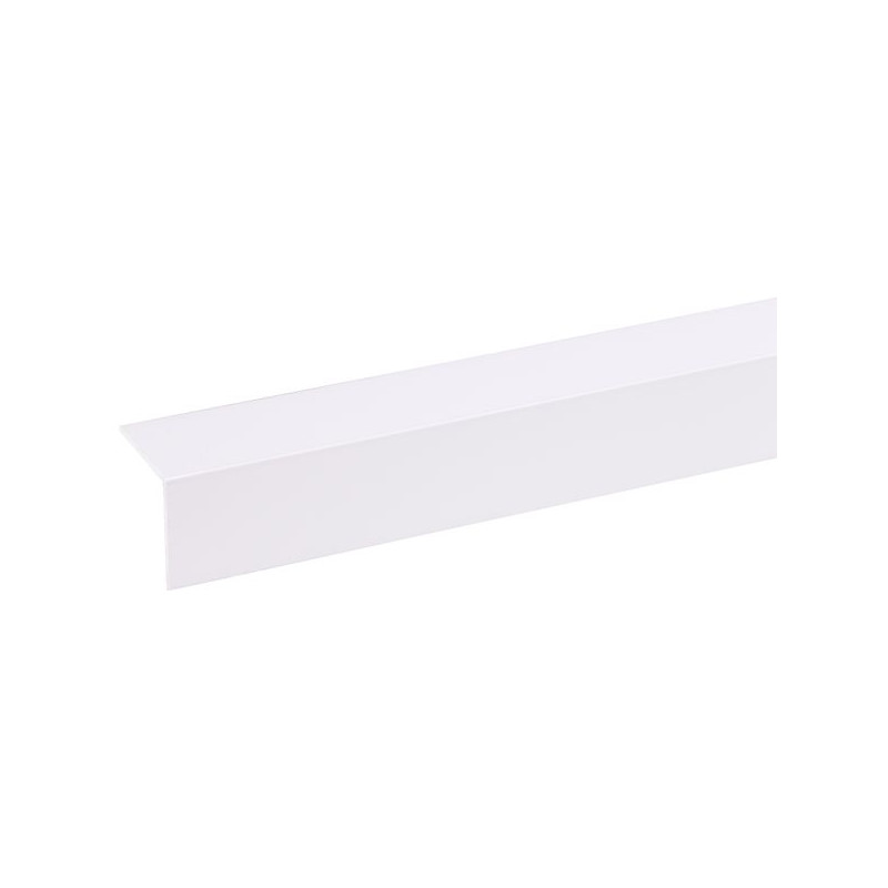 Cornière d'angle PVC blanc 260cm – Finition Pro