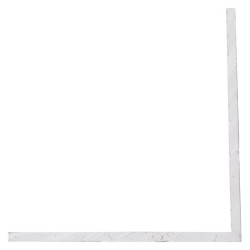 Cornière d'angle PVC blanc 260cm – Finition Pro