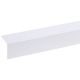 Cornière d'angle en PVC blanc 260 x 3,5 x 3,5 cm