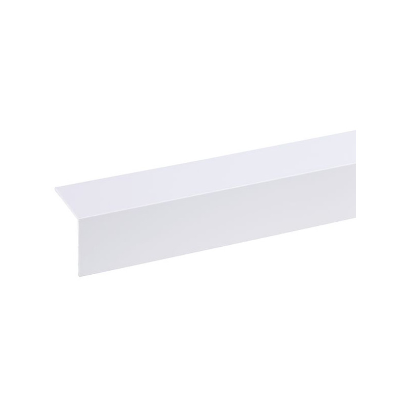 Cornière d'angle PVC blanc 260cm – Finition Pro