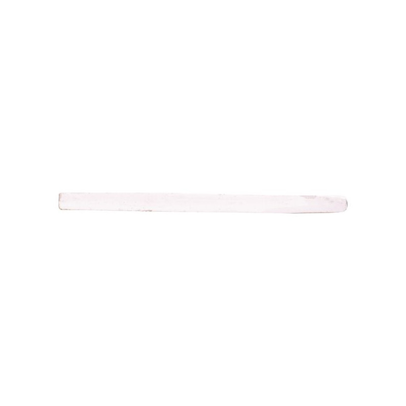 Profil plat PVC blanc 260 cm – Moulure polyvalente