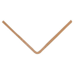 Cornière PVC Chêne Clair – Finition Durable 260cm