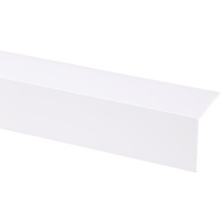 Corniere D Angle En Pvc Blanc 260 X 3 X 3 Cm