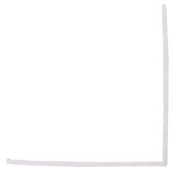 Cornière d'angle PVC blanc 260cm – Finition Pro