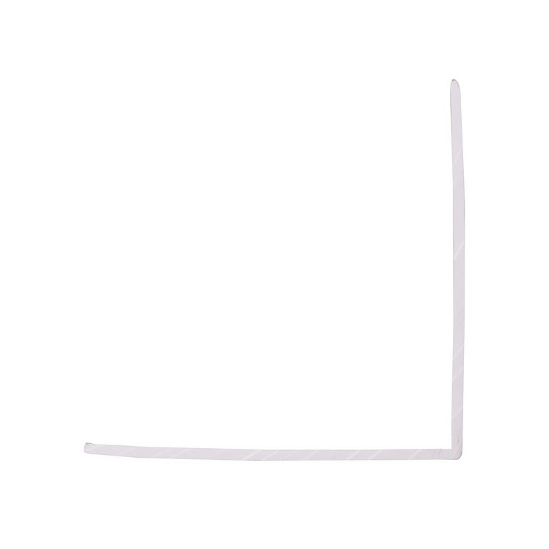 Cornière d'angle PVC blanc 260cm – Finition Pro