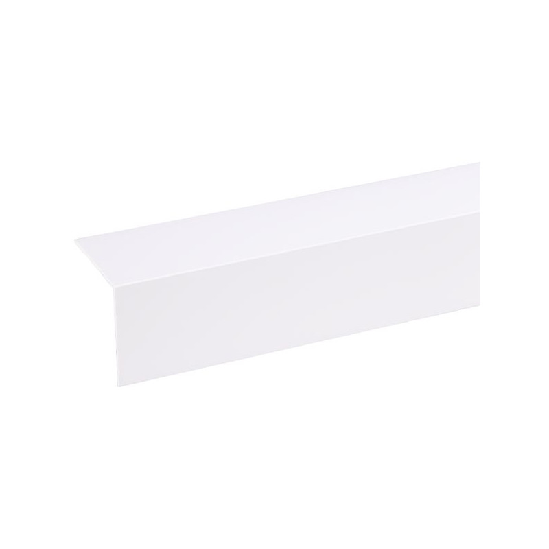 Cornière d'angle PVC blanc 260cm – Finition Pro